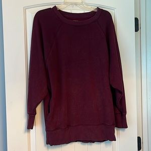 Aerie pullover with pockets